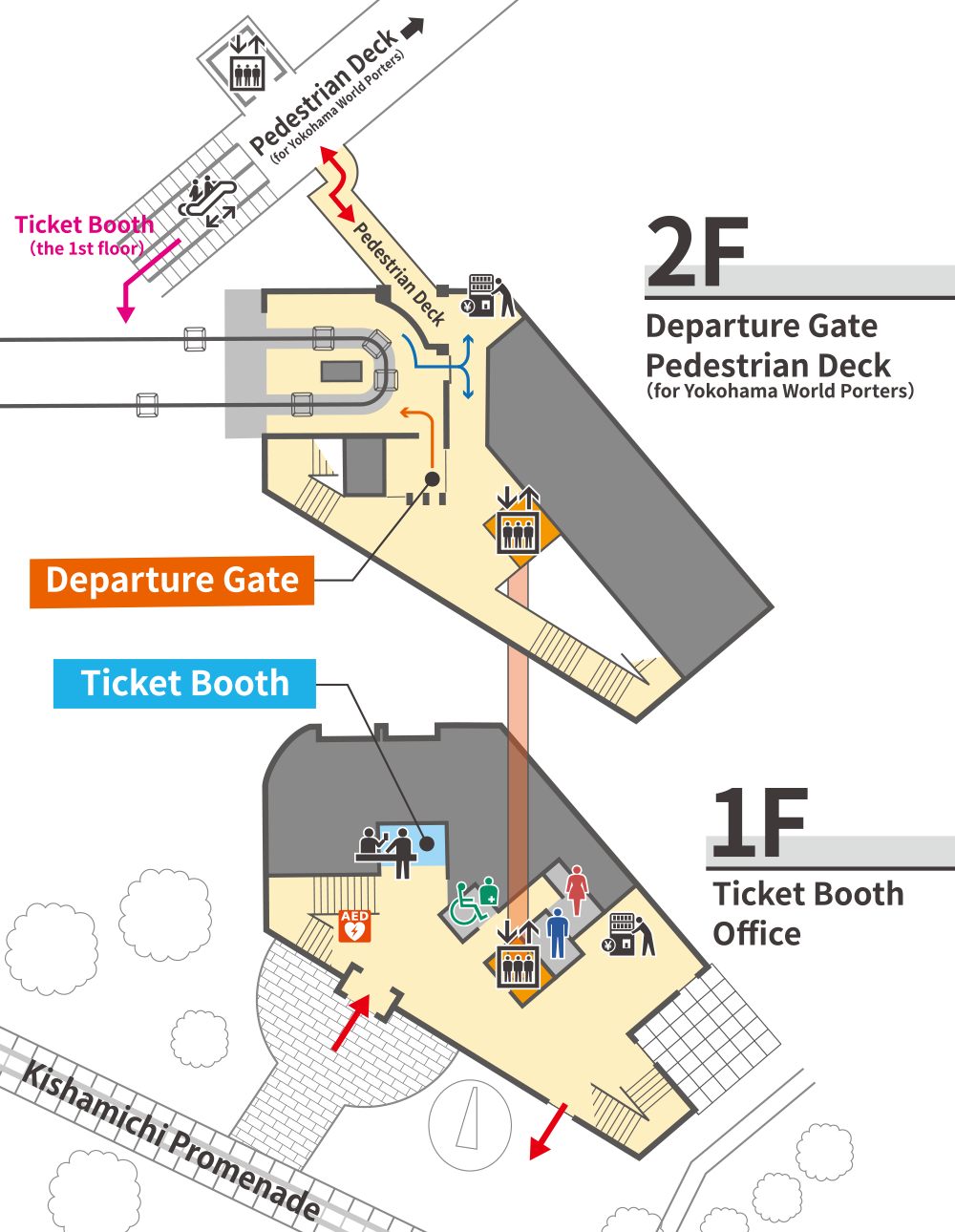 Unga Park Station floormap